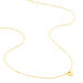 Collier Shaida Papillon Or Jaune