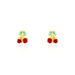 Boucles D'oreilles Puces Or Jaune Helicie Email - Puces Enfant | Marc Orian