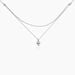Collier Monifa Argent Blanc - Colliers ras du cou Femme | Marc Orian