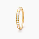 Alliance Rhea Or Jaune Diamant - Alliances avec pierres Femme | Marc Orian
