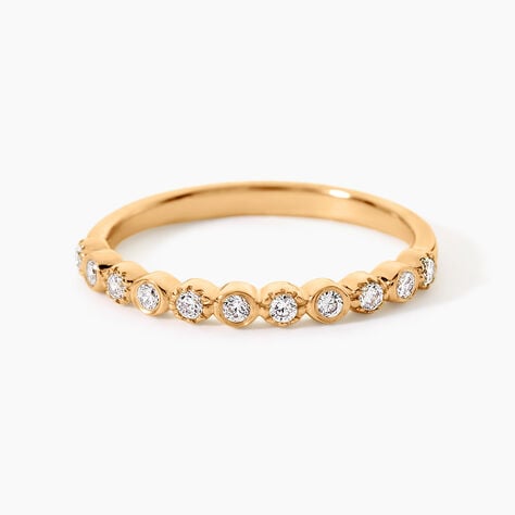 Bague Emiliana Plaqu&eacute; Or Jaune Oxyde De Zirconium - Bijoux fantaisie Femme | Marc Orian