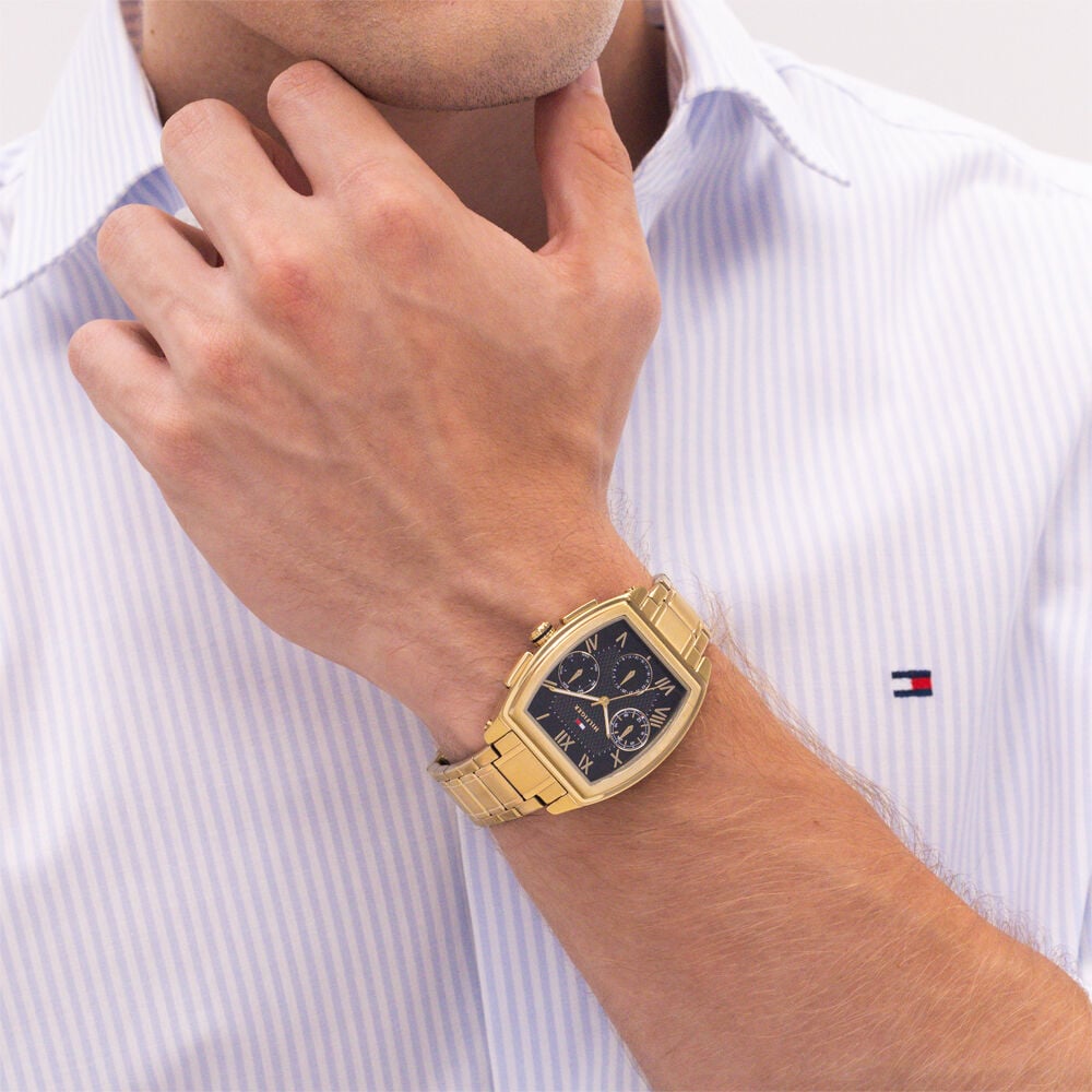 Montre Tommy Hilfiger Th-Oxford Noir - Montres &eacute;tanches Homme | Marc Orian