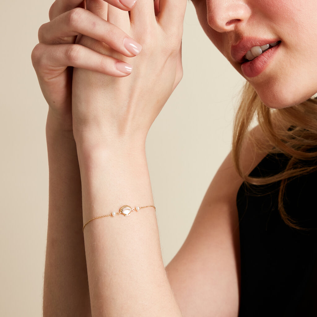 Bracelet Vitamin Sea Or Jaune Perle De Culture - Bracelets chaînes Femme | Marc Orian