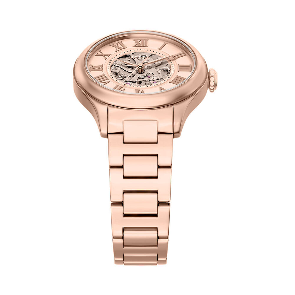 Montre Fossil Gilmore Automatic Rose - Montres automatiques Femme | Marc Orian