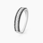 Bague Maissara Or Blanc Diamant - Bagues pierres pr&eacute;cieuses Femme | Marc Orian