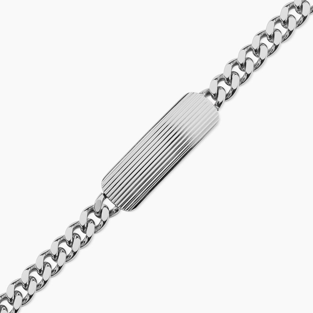 Bracelet Stig Acier Blanc - Bracelets cha&icirc;nes Homme | Marc Orian
