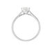 Bague Solitaire Athena Or Blanc Diamant