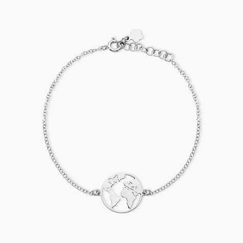 Bracelet Soukaina Argent Blanc - Bracelets fantaisie Femme | Marc Orian