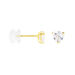 Boucles D'oreilles Puces Poinsettia Or Jaune Oxyde - Puces Femme | Marc Orian
