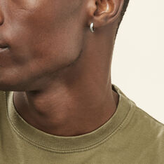 Créole Unitaire Markus Plaqué Or Jaune - Boucles d'oreilles Créoles Homme | Marc Orian