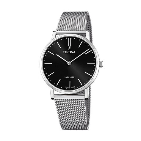 Montre Festina Swiss Made Noir - Montres classiques Homme | Marc Orian