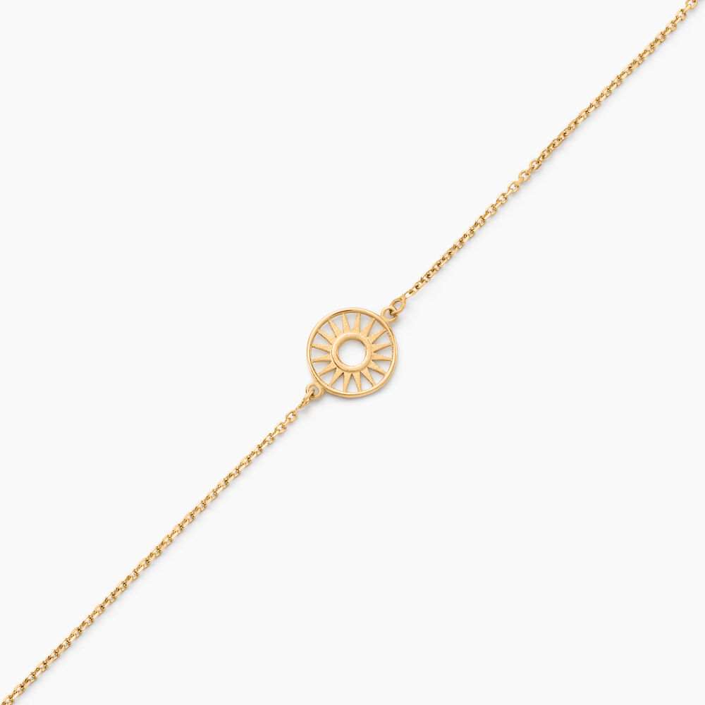 Bracelet Soleil Eternel Or Jaune - Bracelets cha&icirc;nes Femme | Marc Orian