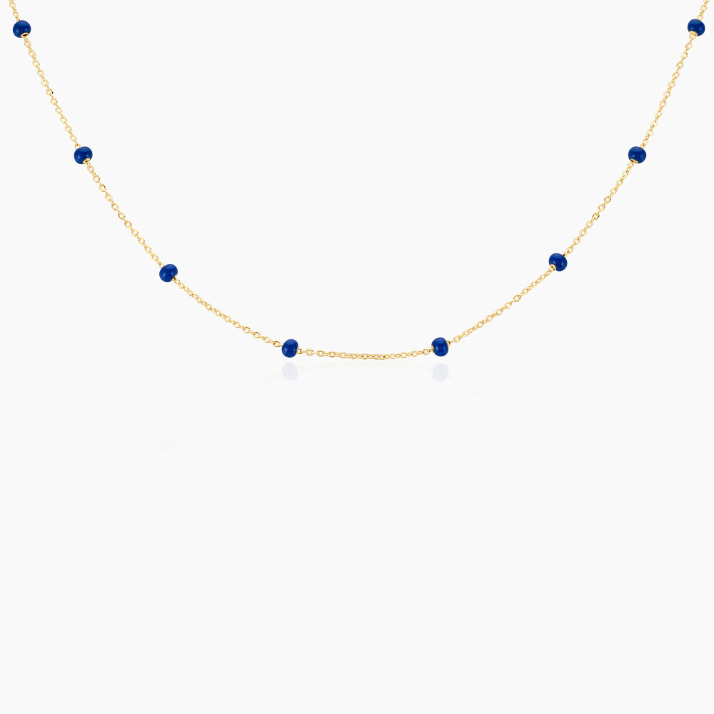 Collier Meike Plaque Or Jaune - Colliers fantaisie Femme | Marc Orian