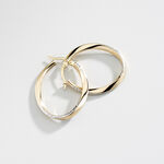 Cr&eacute;oles Doralynne Or Bicolore - Cr&eacute;oles Femme | Marc Orian