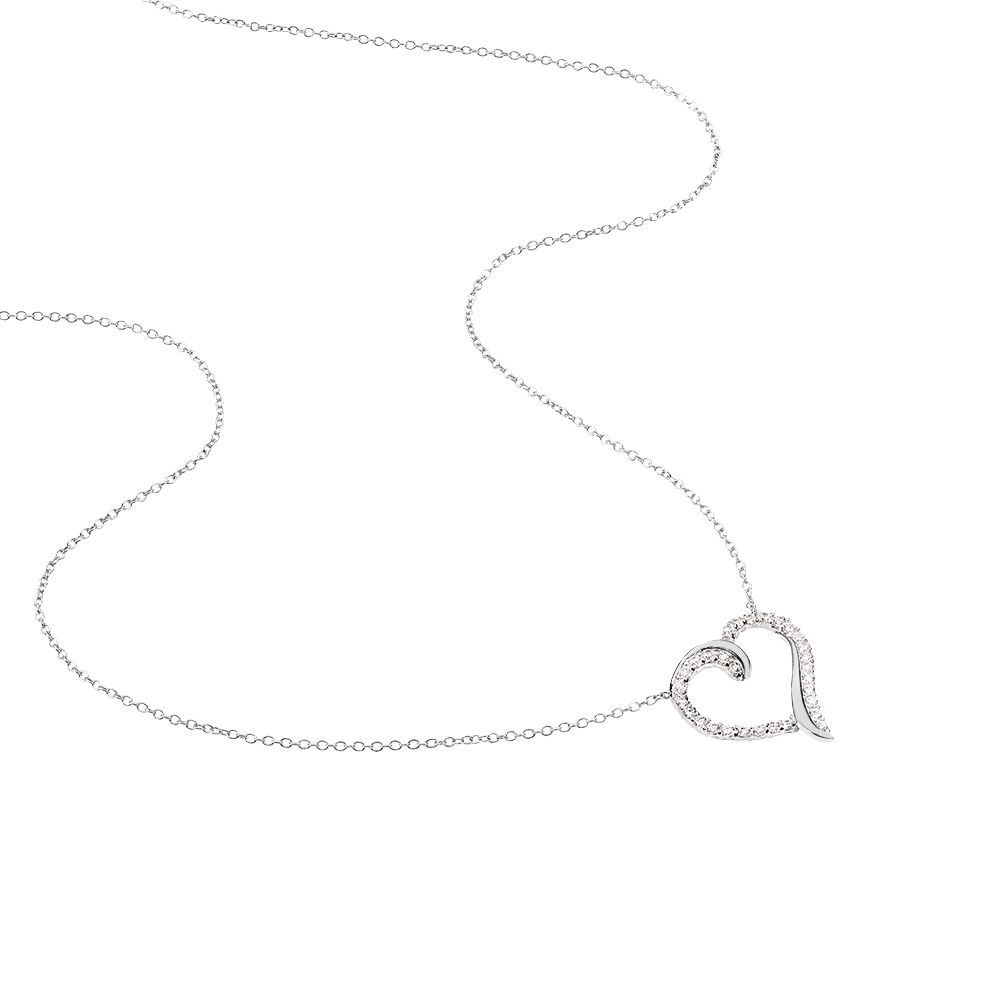 Collier Miliza Argent Blanc Oxyde De Zirconium - Colliers avec pierres Femme | Marc Orian