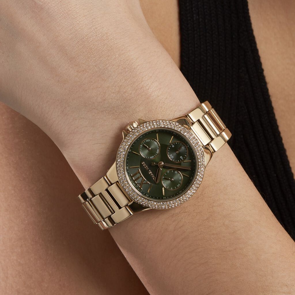 Montre Michael Kors Camille Vert - Montres Femme | Marc Orian