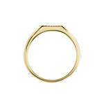 Chevaliere Plaqu&eacute; Or Erditse Oxyde De Zirconium - Bijoux fantaisie Femme | Marc Orian