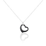 Collier Pam Argent Blanc C&eacute;ramique Et Oxyde De Zirconium - Colliers avec pierres Femme | Marc Orian