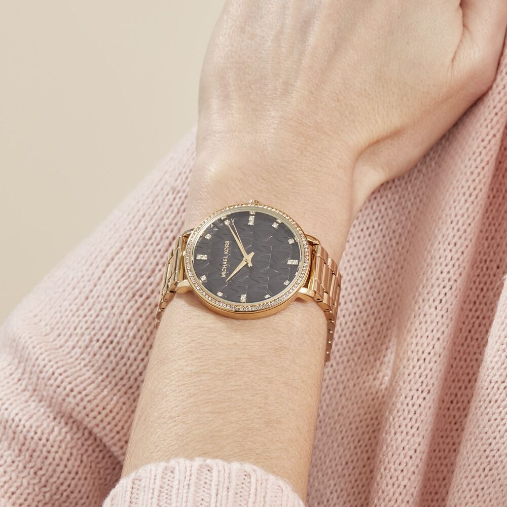 Montre Michael Kors Pyper Noir - Montres étanches Femme | Marc Orian