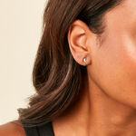 Boucles D'Oreilles Puces Idesbald Or Jaune Oxyde De Zirconium - Puces Femme | Marc Orian