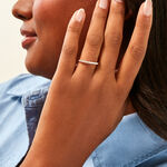 Alliance 849 Or Jaune Diamant - Alliances duo Femme | Marc Orian