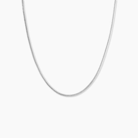 Collier Iroise Argent Blanc - Colliers fantaisie Femme | Marc Orian