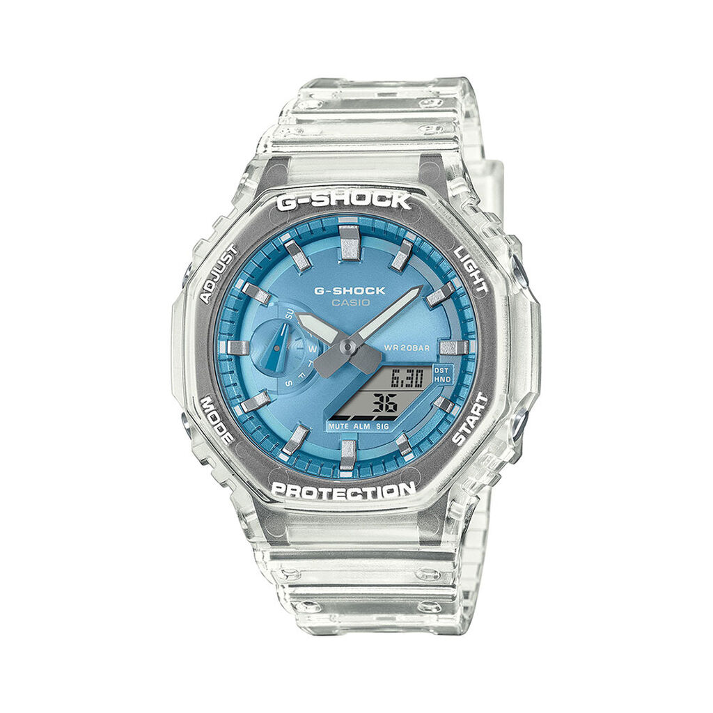 Montre Casio G-shock Ga2100 Bleu Sky - Montres étanches Homme | Marc Orian