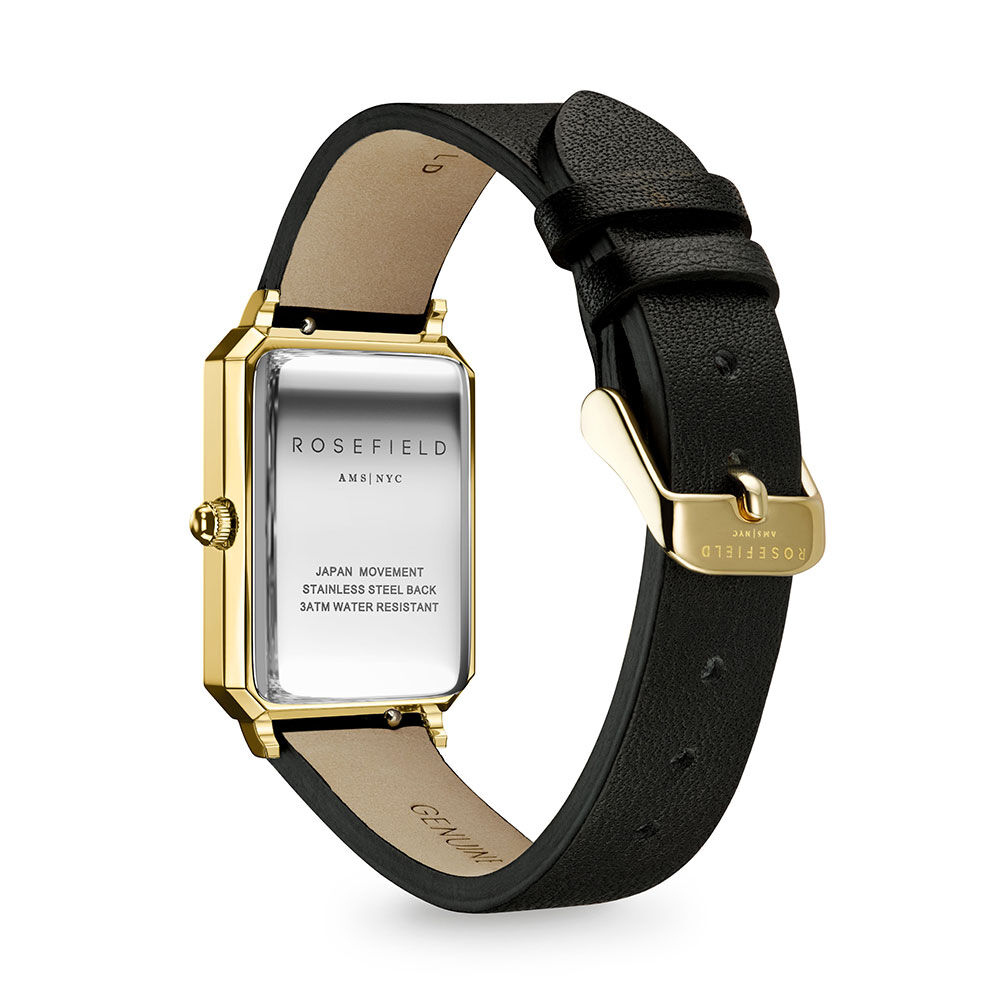 Montre Rosefield Octagon Noir - Montres &eacute;tanches Femme | Marc Orian