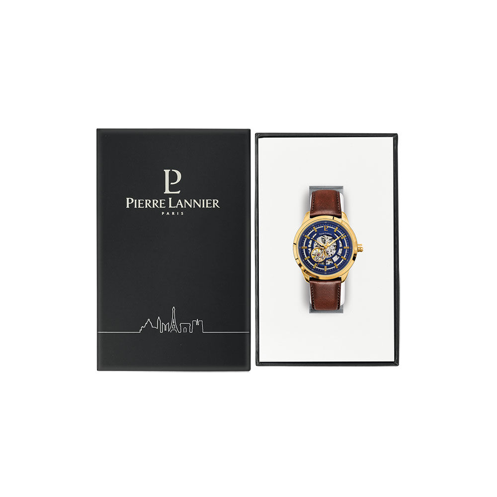 Montre Pierre Lannier Automatique Bleu - Montres automatiques Homme | Marc Orian