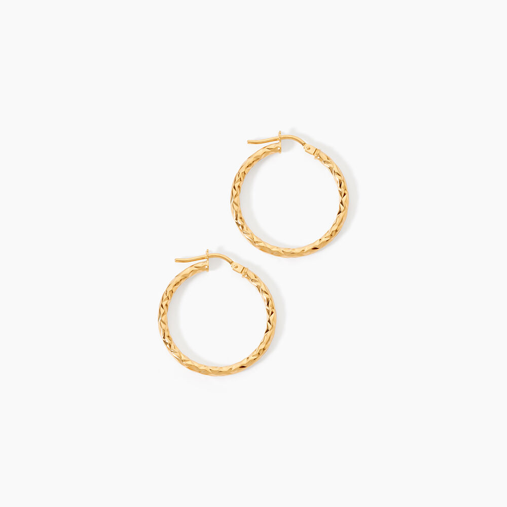 Cr&eacute;oles Cayla Or Jaune - Cr&eacute;oles Femme | Marc Orian