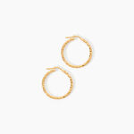 Cr&eacute;oles Cayla Or Jaune - Cr&eacute;oles Femme | Marc Orian