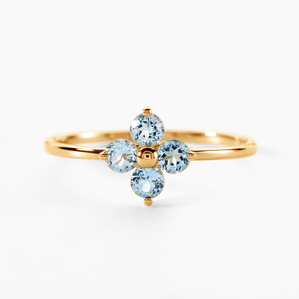 Bague Toal Or Jaune Topaze - Bagues pierres fines Femme | Marc Orian