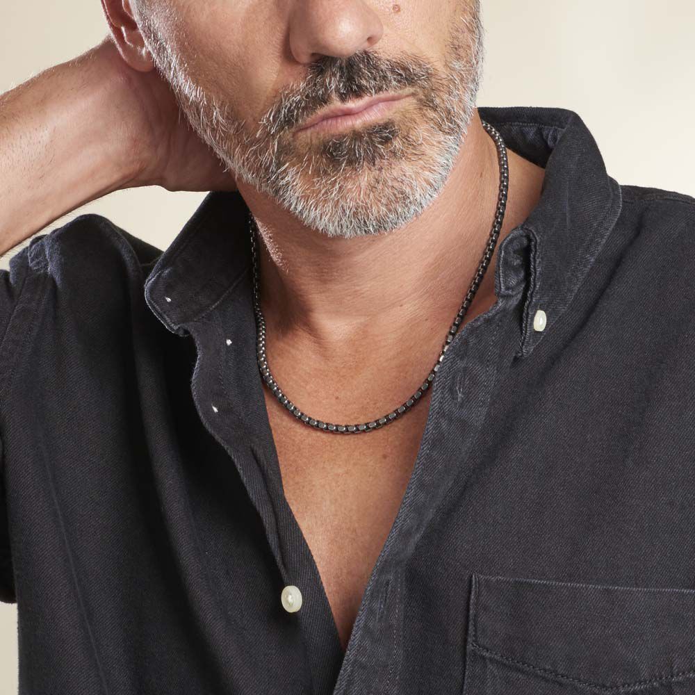 Collier Nolvenn Acier Gris - Colliers Homme | Marc Orian