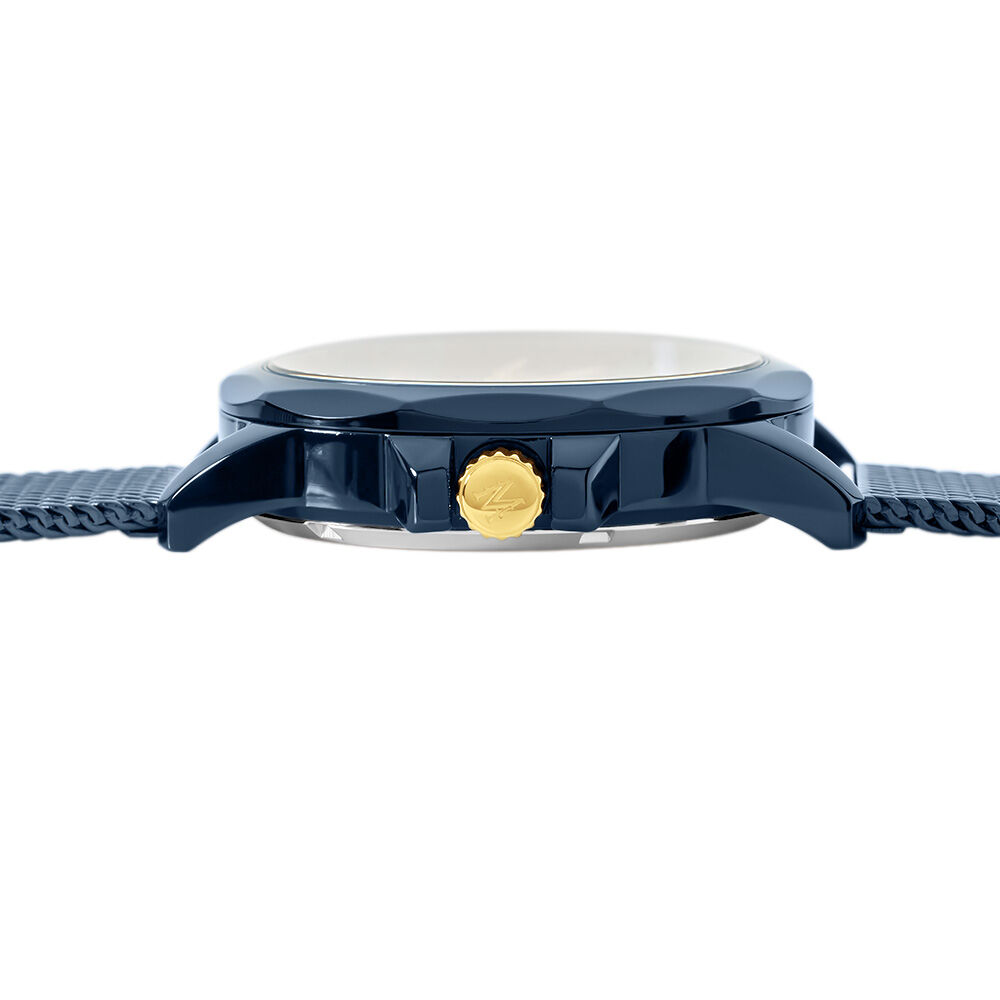 Montre Montignac Round Auto Bleu - Montres automatiques Homme | Marc Orian