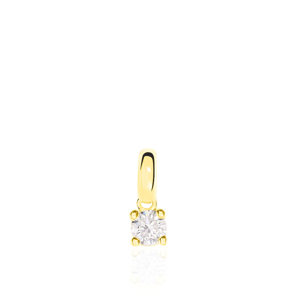 Pendentif Victoria Or Jaune Diamant - Pendentifs Femme | Marc Orian
