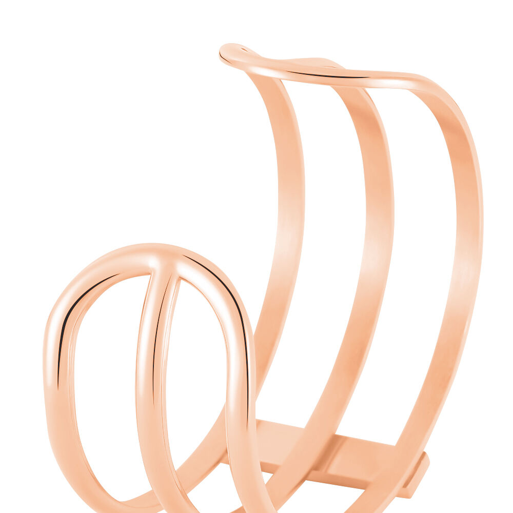 Bracelet Jonc Medina Acier Rose Pierre De Synthese - Bracelets Pierre Femme | Marc Orian
