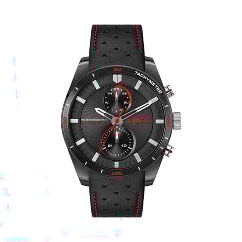 Montre Hugo Fast Noir - Montres &eacute;tanches Homme | Marc Orian
