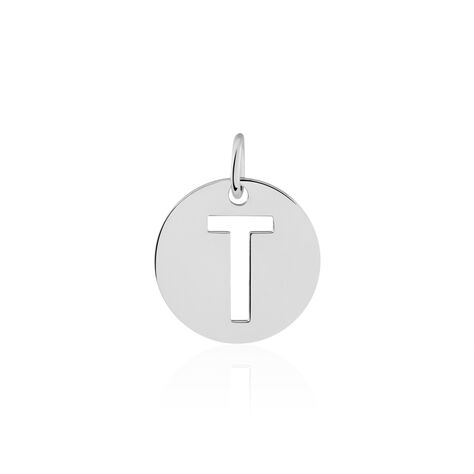 Pendentif Elio T Argent Blanc - Pendentifs Famille | Marc Orian