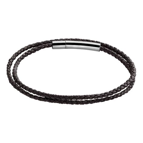 Bracelet Calvino Acier Blanc - Bracelets cuir Homme | Marc Orian