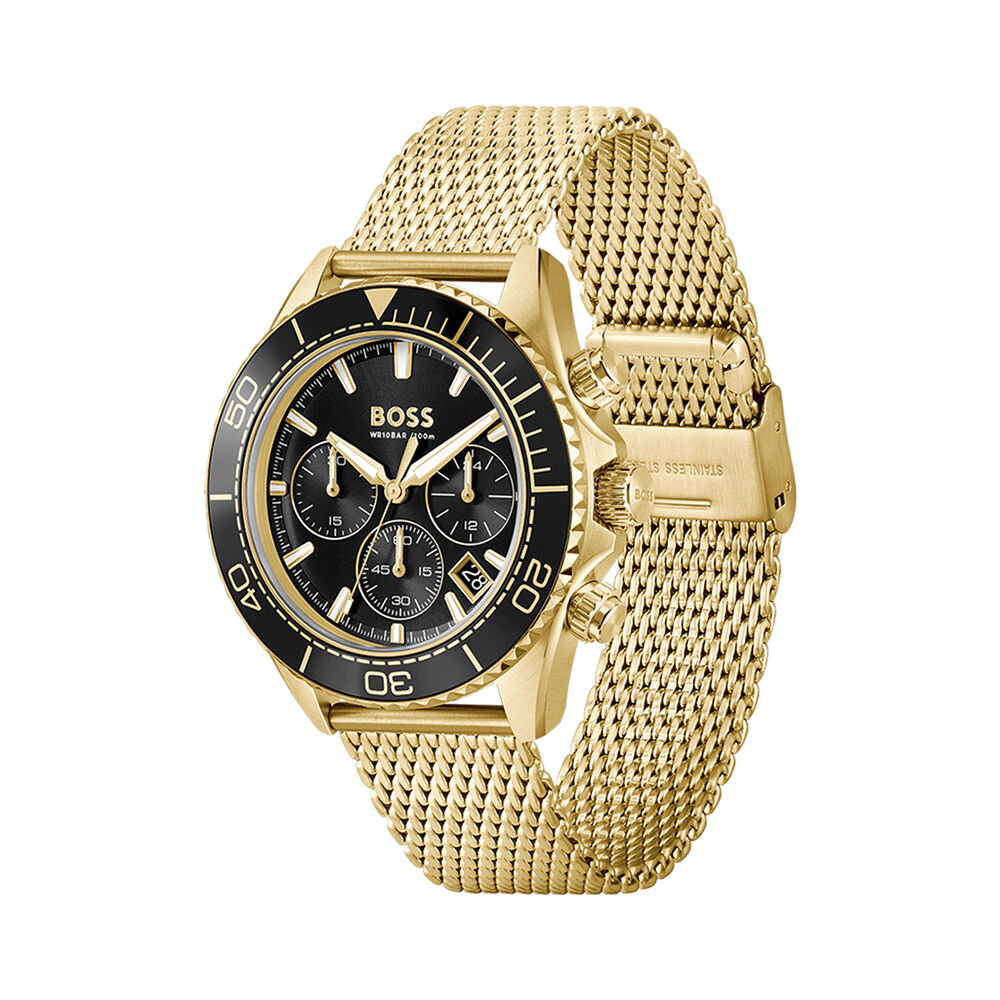 Montre Boss Sealiner Noir - Montres &eacute;tanches Homme | Marc Orian