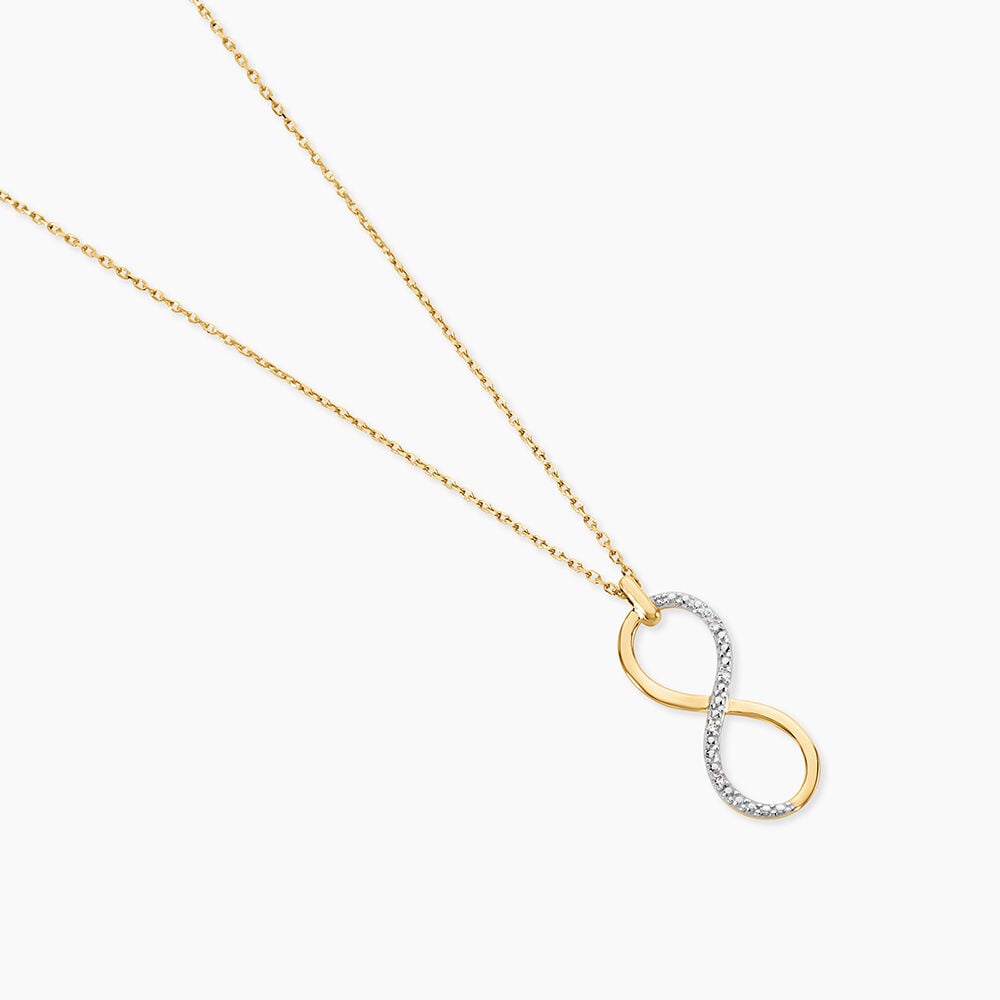 Collier Infino Or Jaune Diamant - Colliers avec pierres Femme | Marc Orian