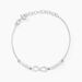 Bracelet Syliana Argent Blanc Oxyde De Zirconium - Bracelets fantaisie Femme | Marc Orian