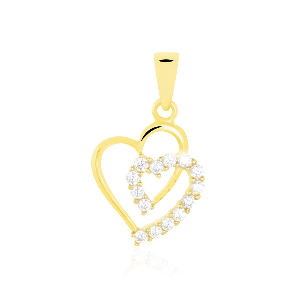 Pendentif Ivena Or Jaune Oxyde De Zirconium - Pendentifs Femme | Marc Orian