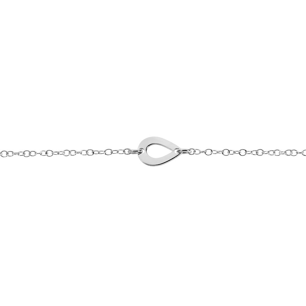 Bracelet Anh Argent Blanc - Bracelets chaînes Femme | Marc Orian