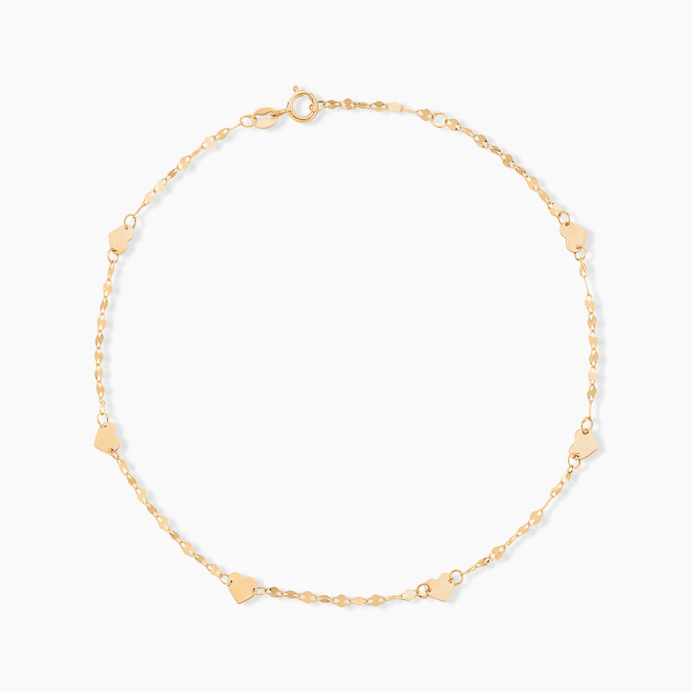 Cha&icirc;ne De Cheville Lyyti Or Jaune - Chaines de cheville Femme | Marc Orian