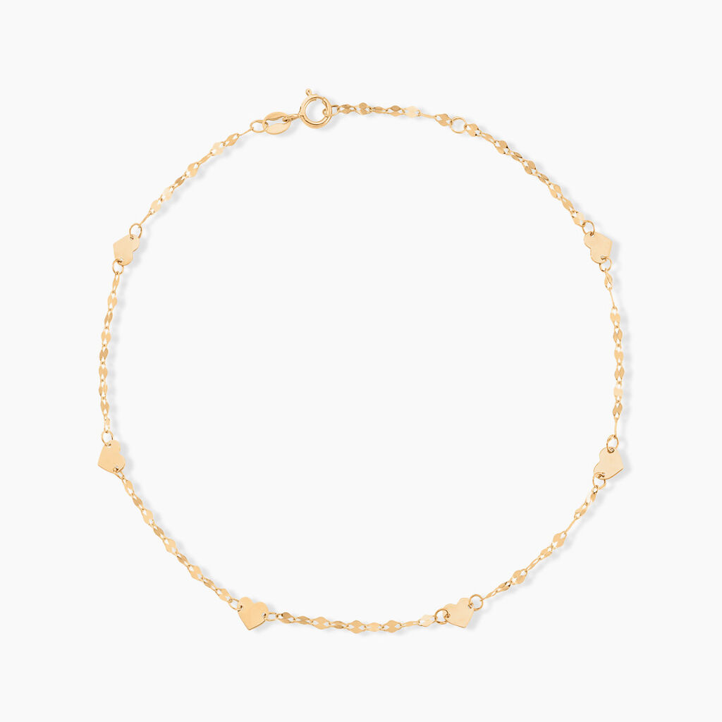 Cha&icirc;ne De Cheville Lyyti Or Jaune - Chaines de cheville Femme | Marc Orian