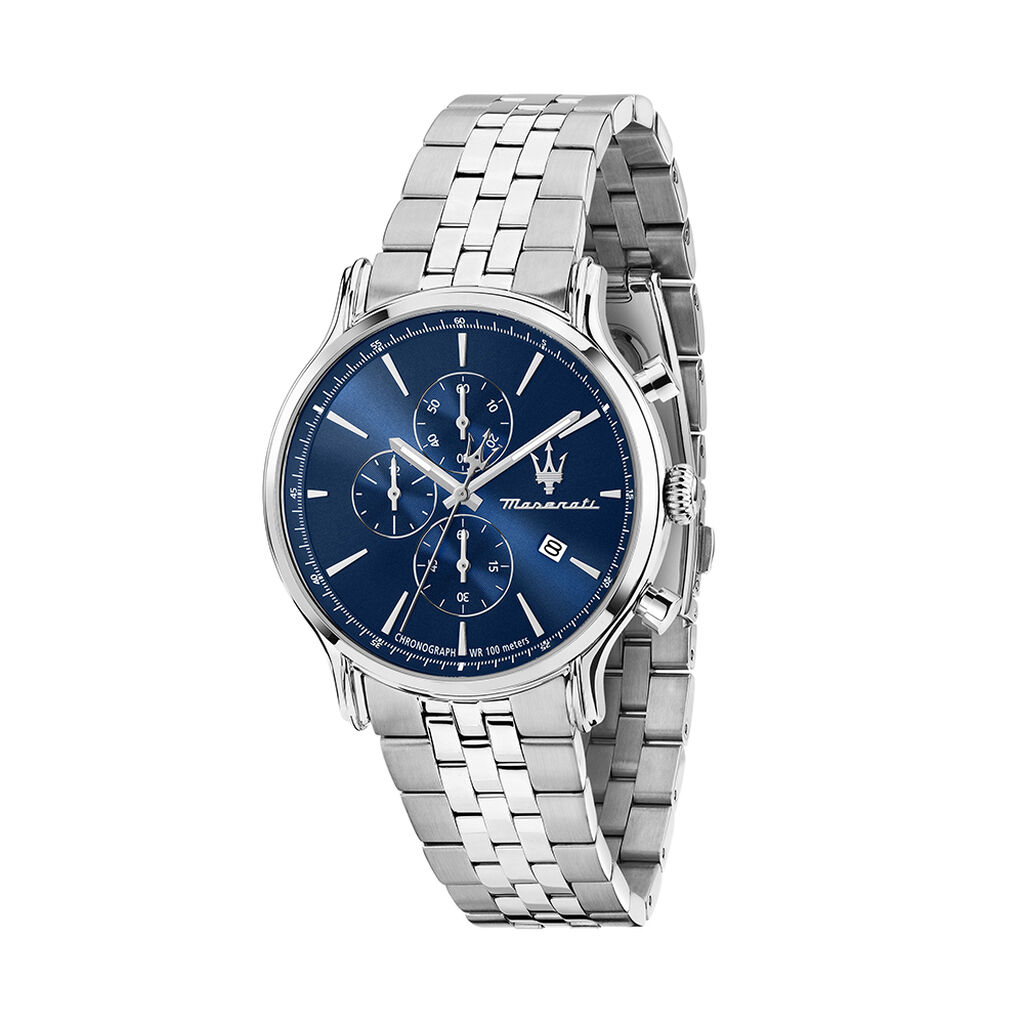 Montre Maserati Epoca Slim Bleu - Montres chronographes Homme | Marc Orian