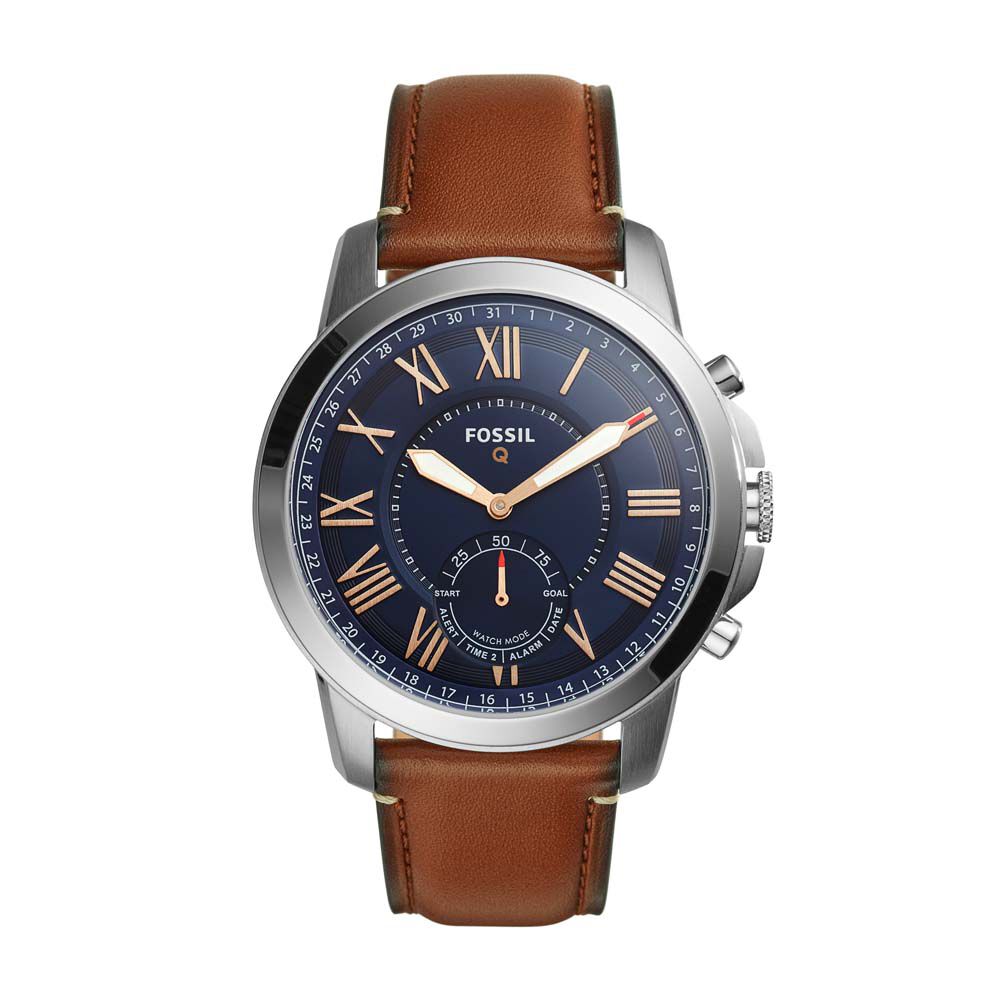 Montre Hybride Fossil Connecte Grant Bleu - HIMHBQB6520 • Marc Orian |  Bijouterie en ligne