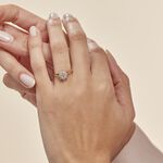 Bague Plaqu&eacute; Or Mahats Oxyde De Zirconium - Bijoux fantaisie Femme | Marc Orian