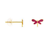 Boucles D'oreilles Puces Doru Or Jaune - Puces Enfant | Marc Orian